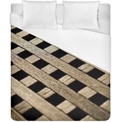 Texture Wood Flooring Brown Macro Duvet Cover (california King Size) by Nexatart