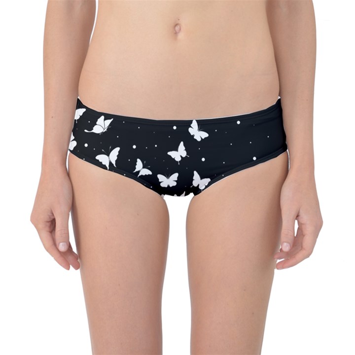 Butterfly pattern Classic Bikini Bottoms