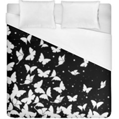 Butterfly Pattern Duvet Cover (king Size) by Valentinaart