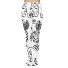 Tropical Pattern Women s Tights by Valentinaart