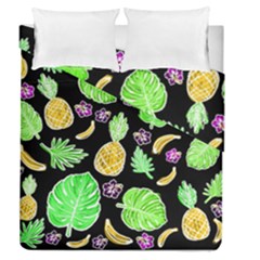 Tropical Pattern Duvet Cover Double Side (queen Size) by Valentinaart