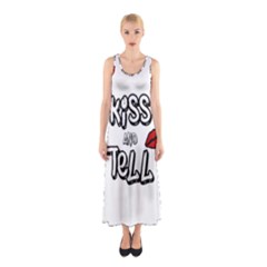 Kiss And Tell Sleeveless Maxi Dress by Valentinaart