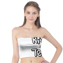 Kiss And Tell Tube Top by Valentinaart