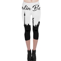 Berlin Capri Leggings  by Valentinaart