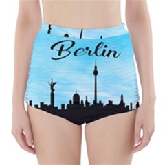 Berlin High-waisted Bikini Bottoms by Valentinaart