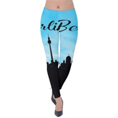 Berlin Velvet Leggings by Valentinaart