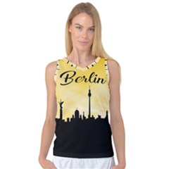 Berlin Women s Basketball Tank Top by Valentinaart