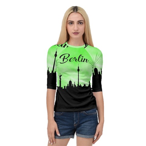 Berlin Quarter Sleeve Tee by Valentinaart