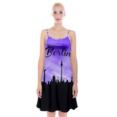 Berlin Spaghetti Strap Velvet Dress by Valentinaart