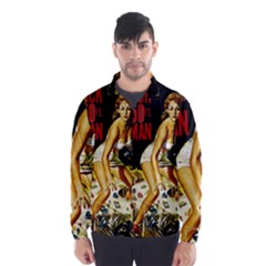 Attack Of The 50 Ft Woman Wind Breaker (men) by Valentinaart