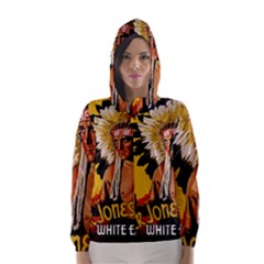 White Eagle Hooded Wind Breaker (women) by Valentinaart