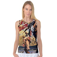 The War Of Wealth Women s Basketball Tank Top by Valentinaart