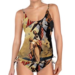 The War Of Wealth Tankini by Valentinaart