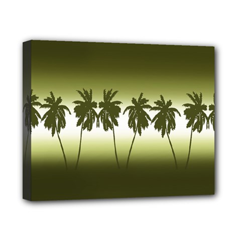 Tropical Sunset Canvas 10  X 8  by Valentinaart