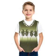 Tropical Sunset Kids  Sportswear by Valentinaart