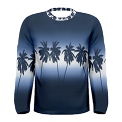 Tropical Sunset Men s Long Sleeve Tee by Valentinaart