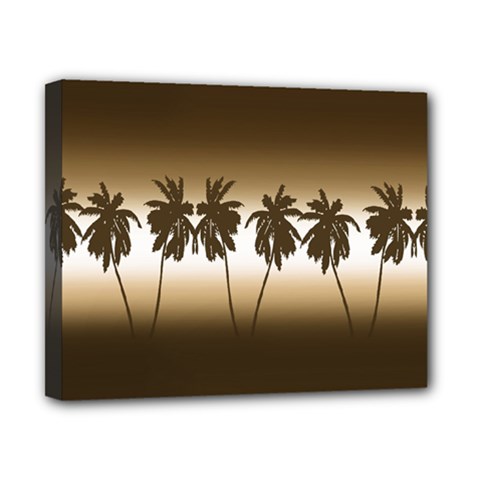 Tropical Sunset Canvas 10  X 8  by Valentinaart