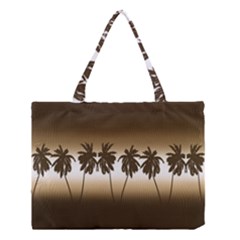 Tropical Sunset Medium Tote Bag by Valentinaart