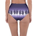 Tropical sunset Reversible High-Waist Bikini Bottoms View2