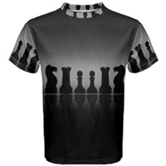 Chess Pieces Men s Cotton Tee by Valentinaart