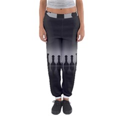 Chess Pieces Women s Jogger Sweatpants by Valentinaart