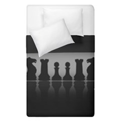 Chess Pieces Duvet Cover Double Side (single Size) by Valentinaart