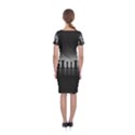 Chess Pieces Classic Short Sleeve Midi Dress View2