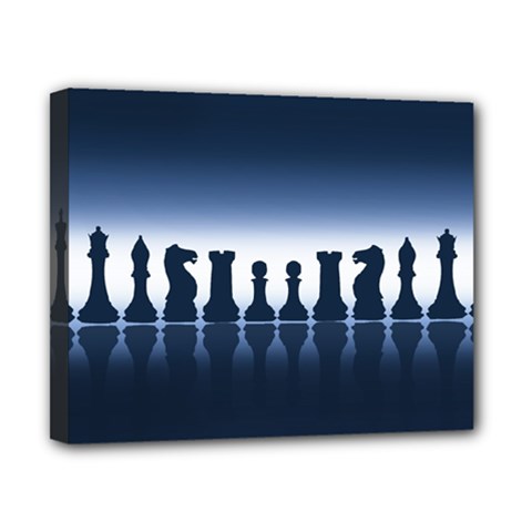 Chess Pieces Canvas 10  X 8  by Valentinaart