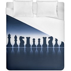 Chess Pieces Duvet Cover (california King Size) by Valentinaart