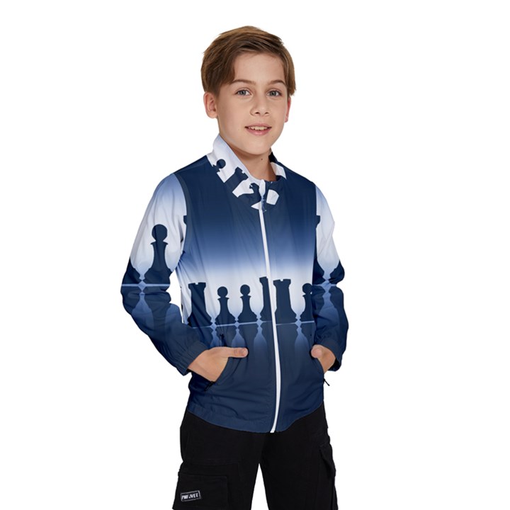 Chess Pieces Wind Breaker (Kids)