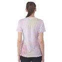 Watercolor Floral Women s Cotton Tee View2