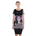 Dia De Los Muertos Classic Short Sleeve Midi Dress View1