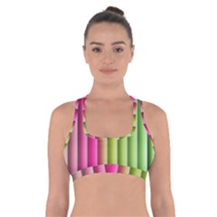 Vertical Blinds A Completely Seamless Tile Able Background Cross Back Sports Bra