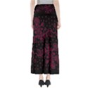 Pink Floral Pattern Background Maxi Skirts View2