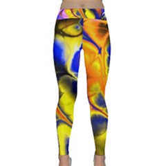 Fractal Art Pattern Cool Classic Yoga Leggings by Nexatart