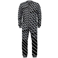 Abstract Architecture Pattern Onepiece Jumpsuit (men)  by Nexatart