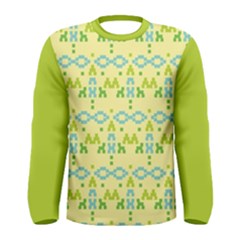 Simple Tribal Pattern Men s Long Sleeve Tee