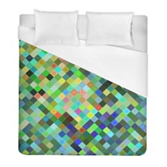 Pixel Pattern A Completely Seamless Background Design Duvet Cover (Full/ Double Size)