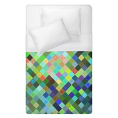 Pixel Pattern A Completely Seamless Background Design Duvet Cover (single Size) by Nexatart