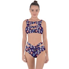 Cute Birds Seamless Pattern Bandaged Up Bikini Set  by Nexatart