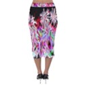 Fractal Fireworks Display Pattern Midi Pencil Skirt View2