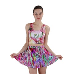 Fractal Fireworks Display Pattern Mini Skirt by Nexatart