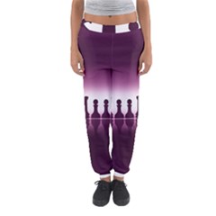 Chess Pieces Women s Jogger Sweatpants by Valentinaart