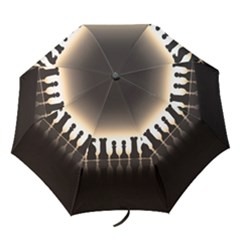 Chess Pieces Folding Umbrellas by Valentinaart