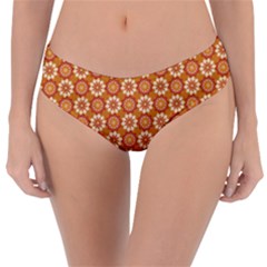 Floral Seamless Pattern Vector Reversible Classic Bikini Bottoms