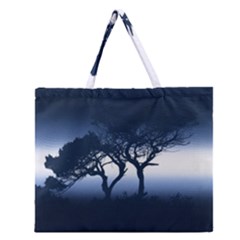 Sunset Zipper Large Tote Bag