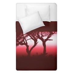 Sunset Duvet Cover Double Side (single Size) by Valentinaart