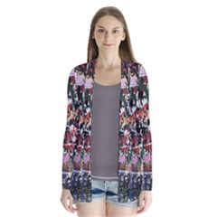 Graffiti Wall Pattern Background Cardigans by Nexatart