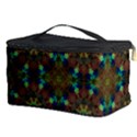 Seamless Abstract Peacock Feathers Abstract Pattern Cosmetic Storage Case View3