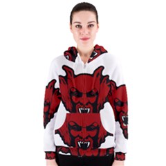 Dracula Women s Zipper Hoodie by Valentinaart